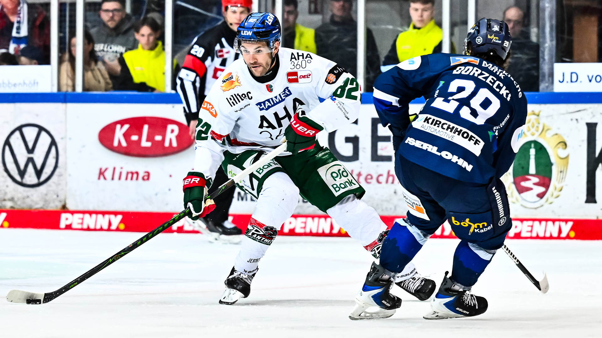 Iserlohn Roosters gg. Augsburger Panther
